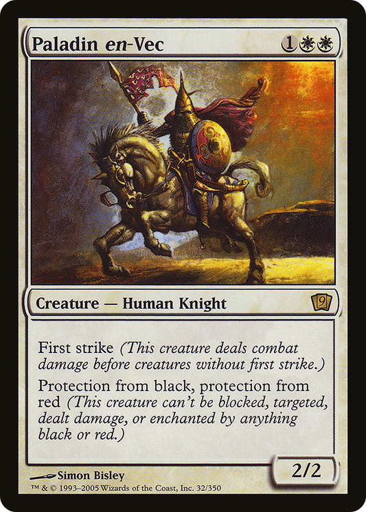 Paladin en-Vec (9ED-32★) (Foil)