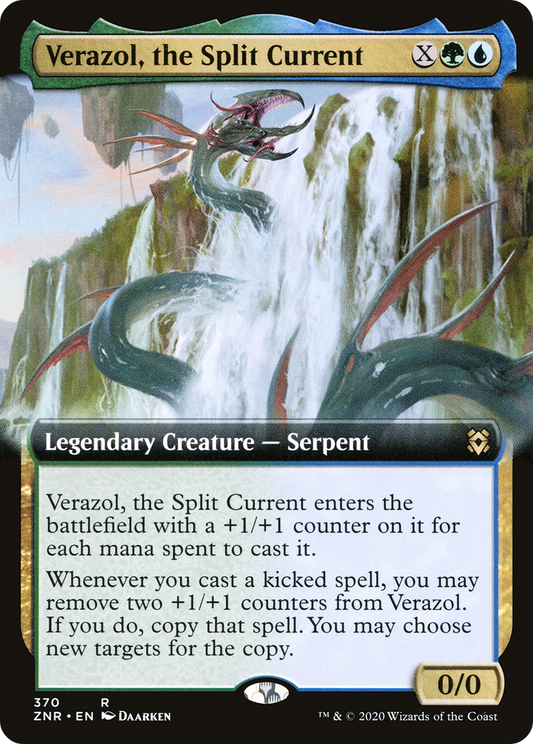 Verazol, the Split Current (ZNR-370) (Extended Art) (Foil)