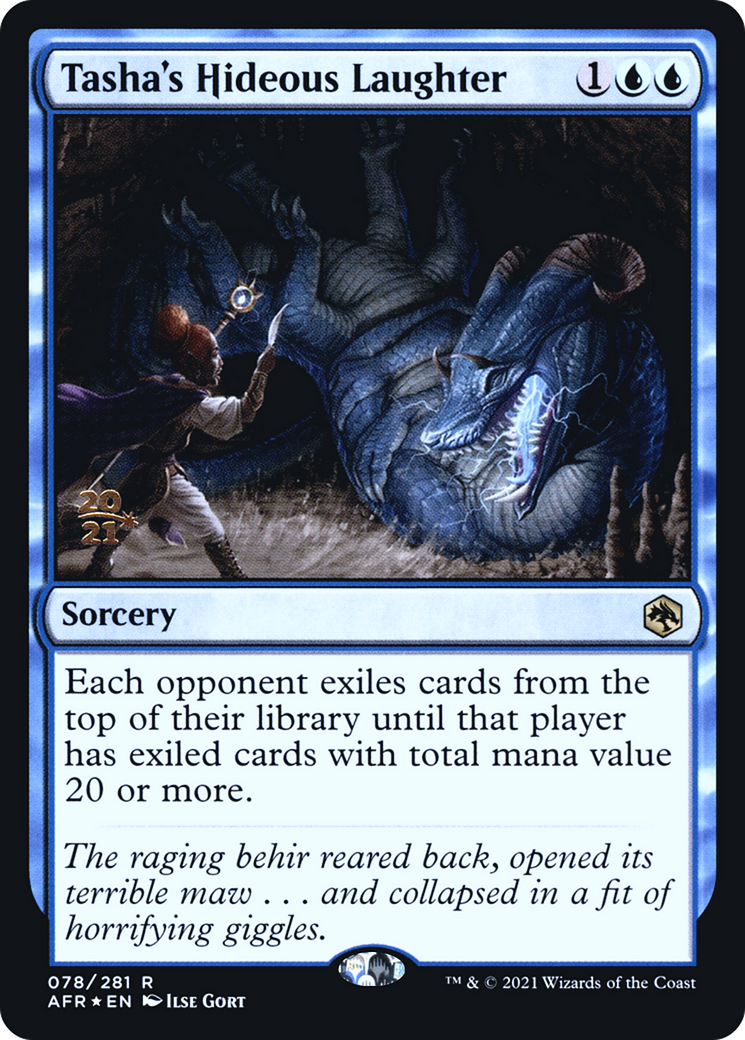Tasha's Hideous Laughter (PRE-78S) (Foil)