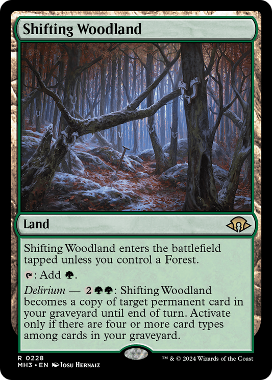Shifting Woodland (MH3-228) (Foil)