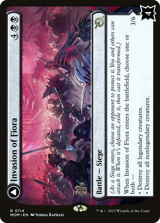 Invasion of Fiora // Marchesa, Resolute Monarch (PRE-114S) (Foil)