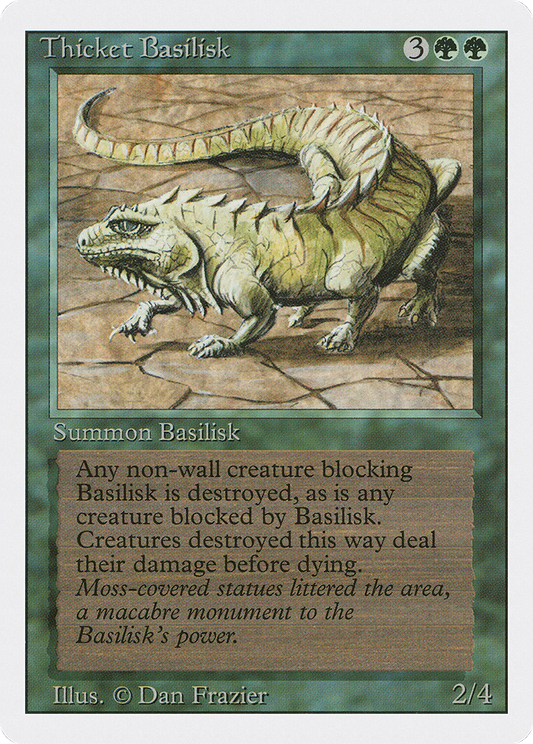 Thicket Basilisk (3ED-218)