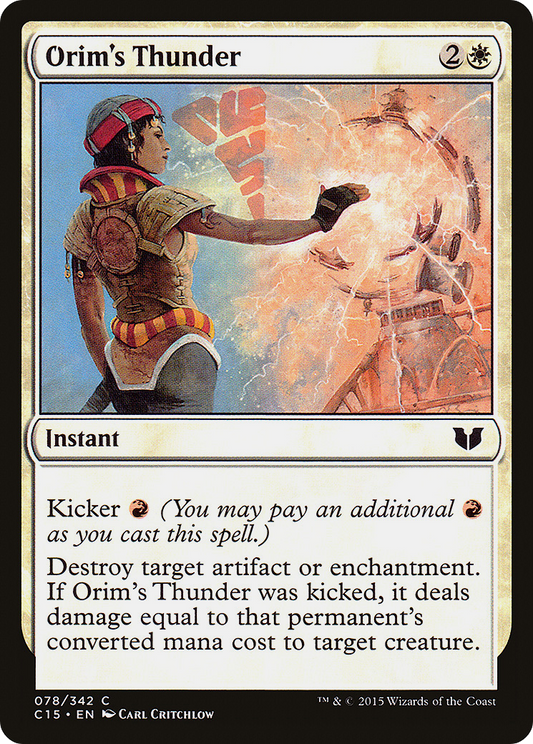 Orim's Thunder (C15-078)