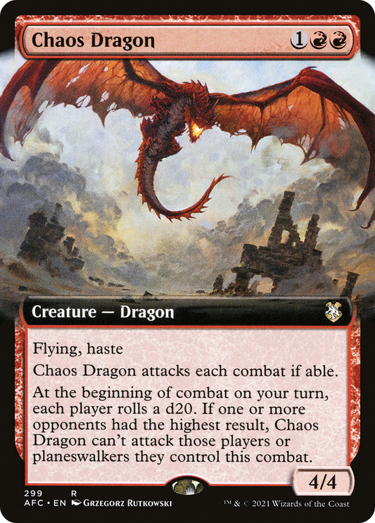 Chaos Dragon (AFC-299) (Extended Art)