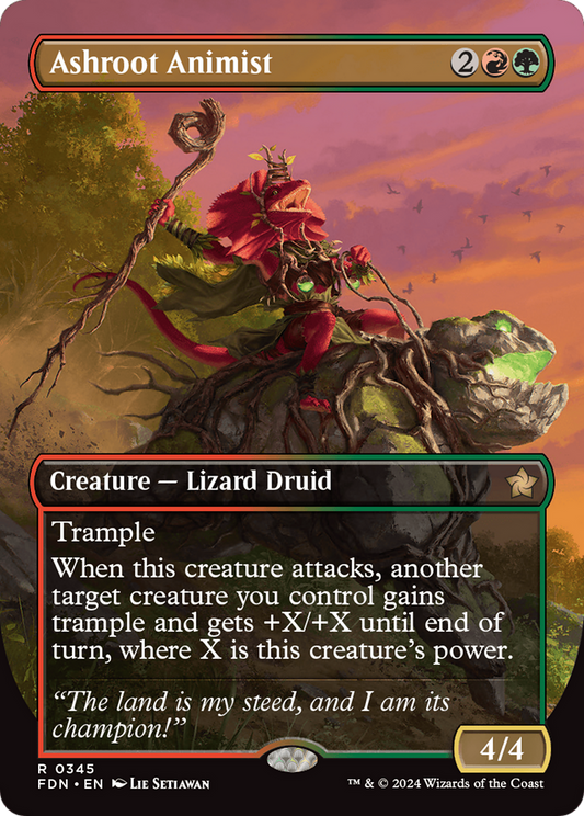 Ashroot Animist (FDN-345) (Borderless)