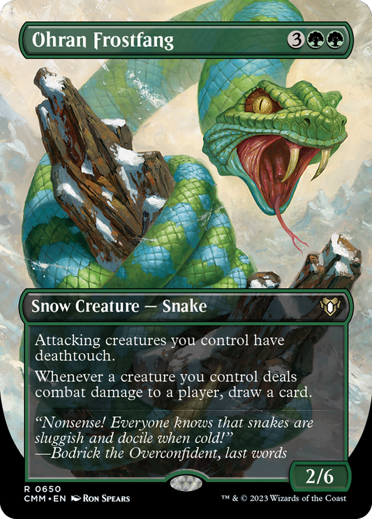 Ohran Frostfang (CMM-650) (Borderless) (Foil)