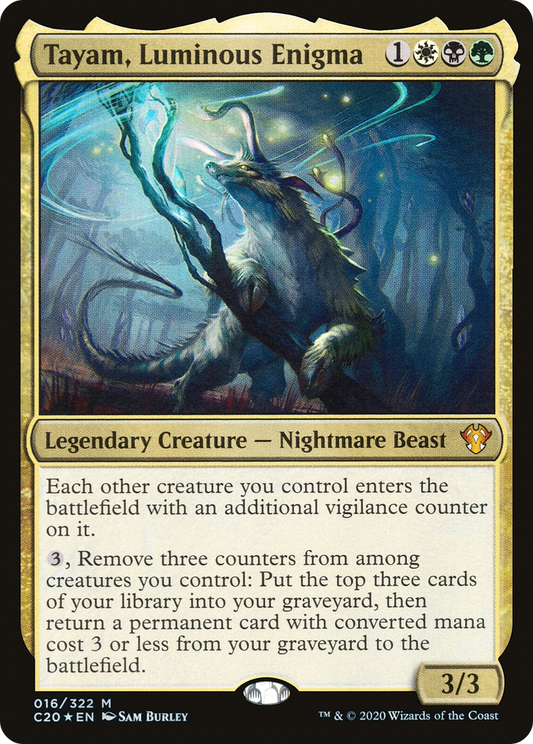 Tayam, Luminous Enigma (C20-016) (Foil)