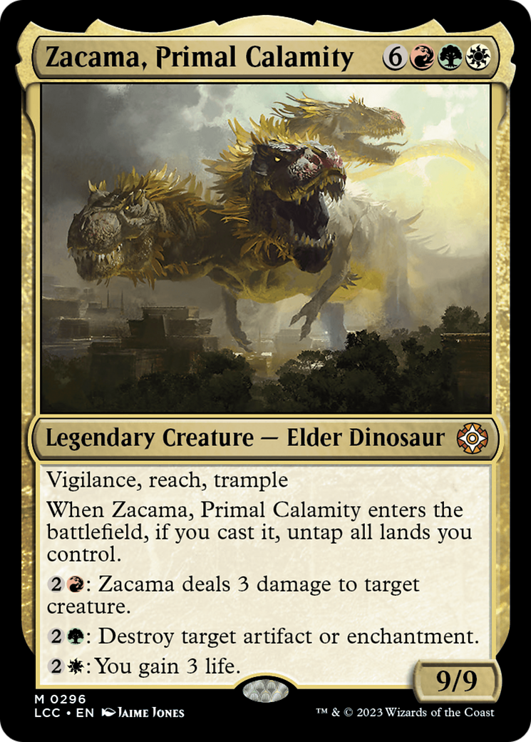 Zacama, Primal Calamity (LCC-296)