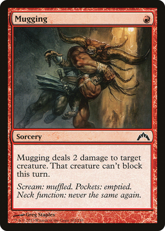Mugging (GTC-102) (Foil)