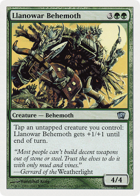 Llanowar Behemoth (8ED-261)