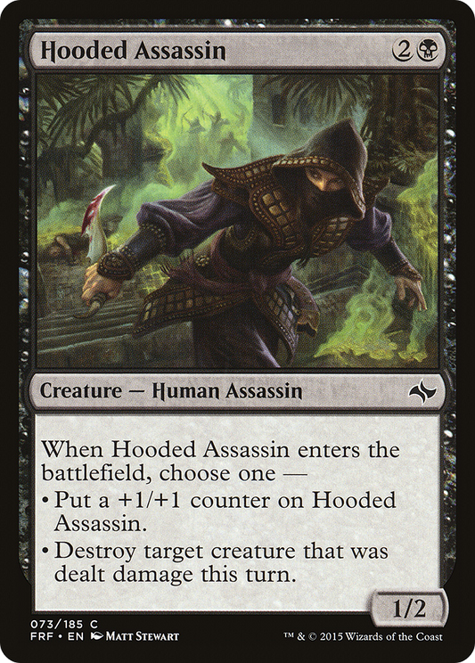 Hooded Assassin (FRF-073) (Foil)