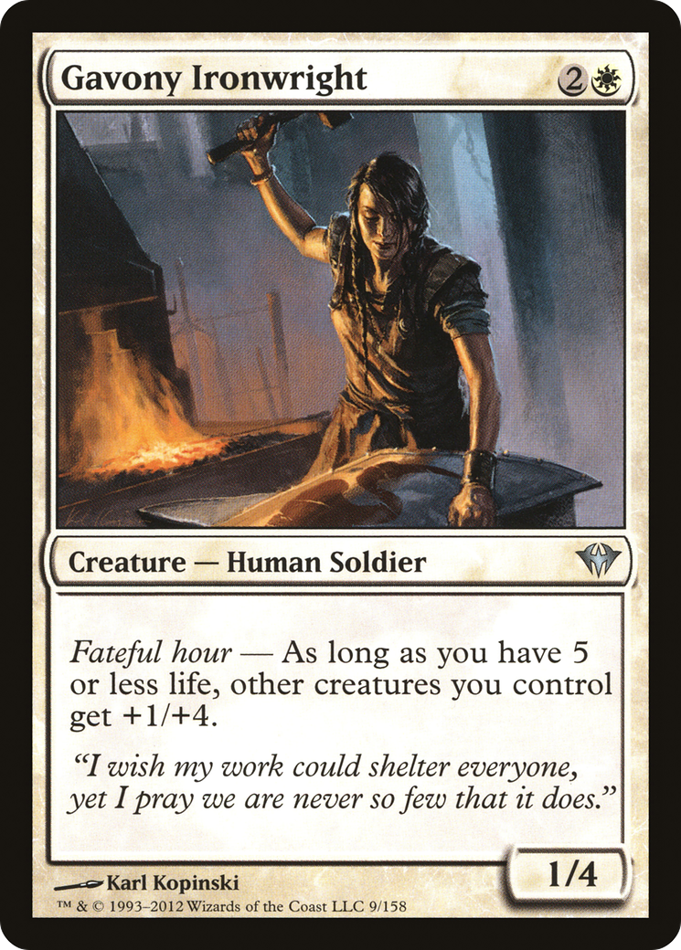 Gavony Ironwright (DKA-009) (Foil)