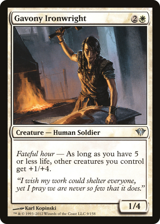 Gavony Ironwright (DKA-009) (Foil)