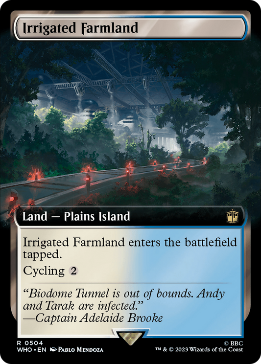 Irrigated Farmland (WHO-504) (Extended Art) (Foil)