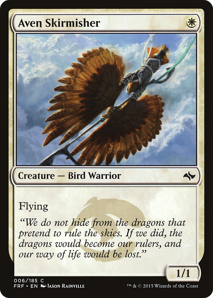 Aven Skirmisher (FRF-006) (Foil)