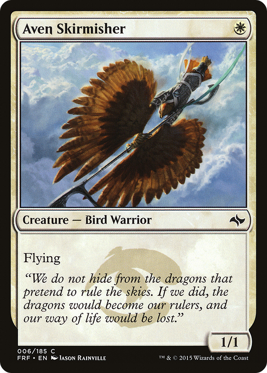 Aven Skirmisher (FRF-006) (Foil)