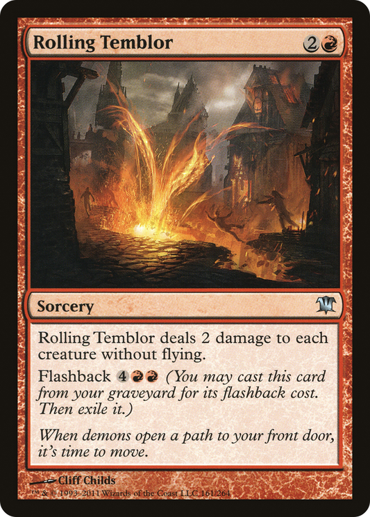 Rolling Temblor (ISD-161) (Foil)