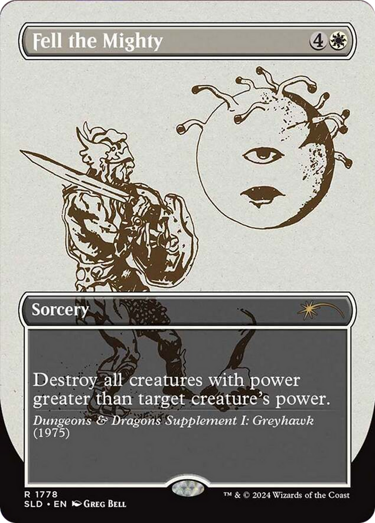 Fell the Mighty (SLD-1778) (Borderless)