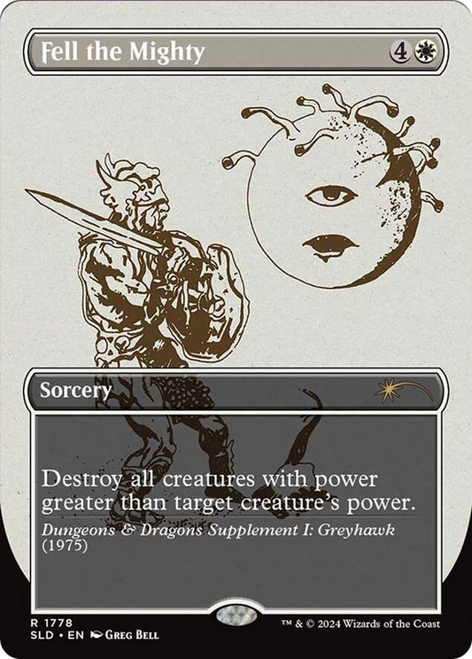 Fell the Mighty (SLD-1778) (Borderless)