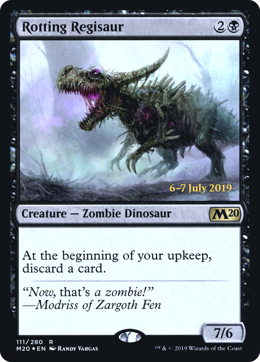 Rotting Regisaur (PRE-111S) (Foil)