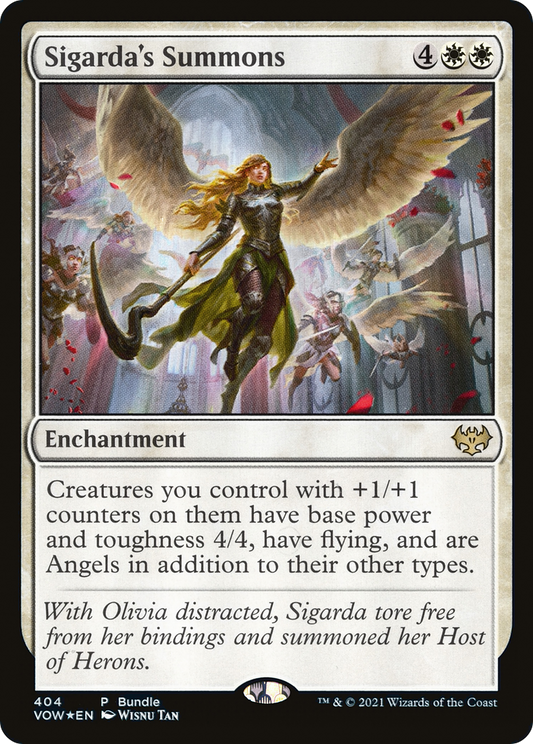 Sigarda's Summons (UMP-404) (Foil)