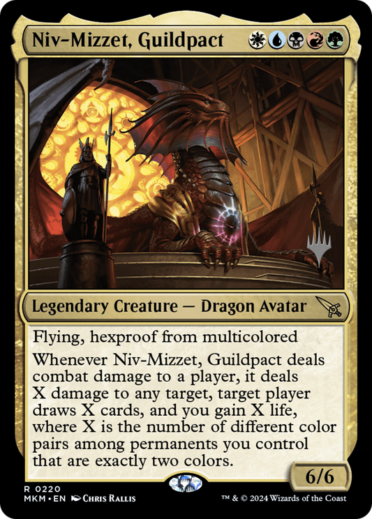 Niv-Mizzet, Guildpact (PPMKM-220P) (Foil)