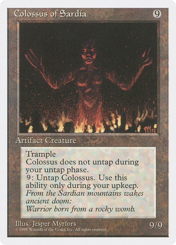 Colossus of Sardia (4ED-308)