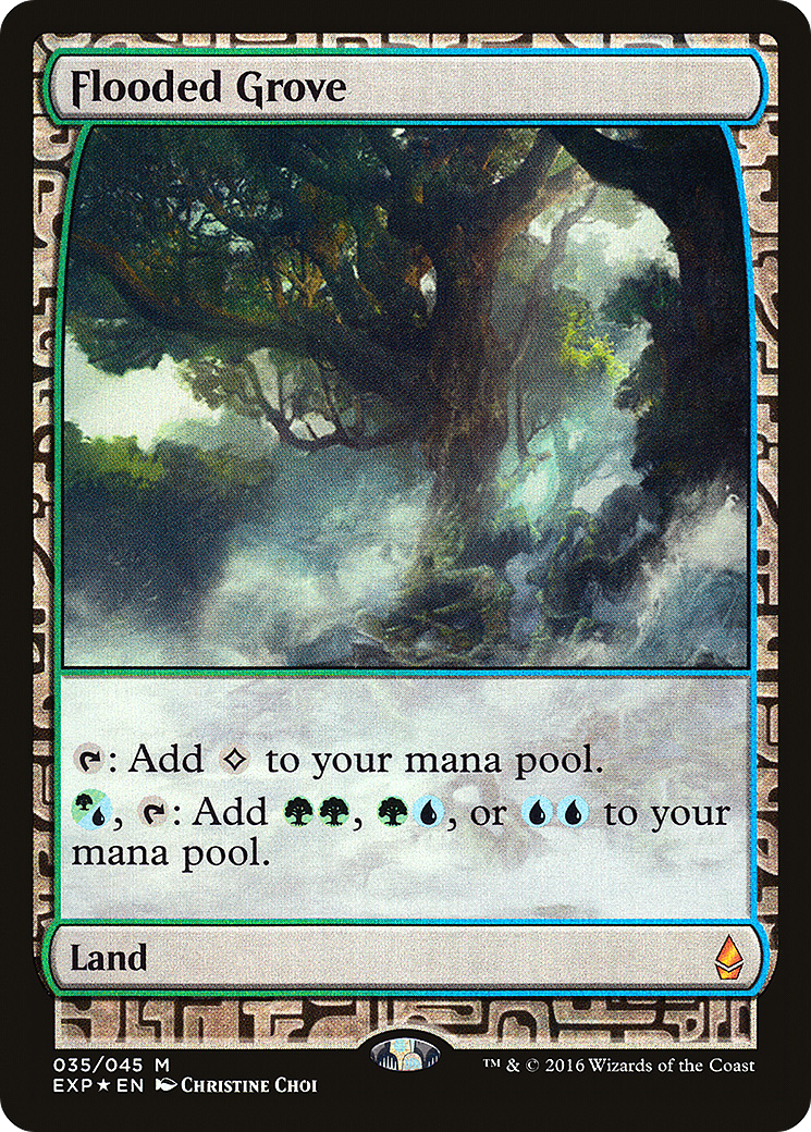 Flooded Grove (EXP-035) (Foil)
