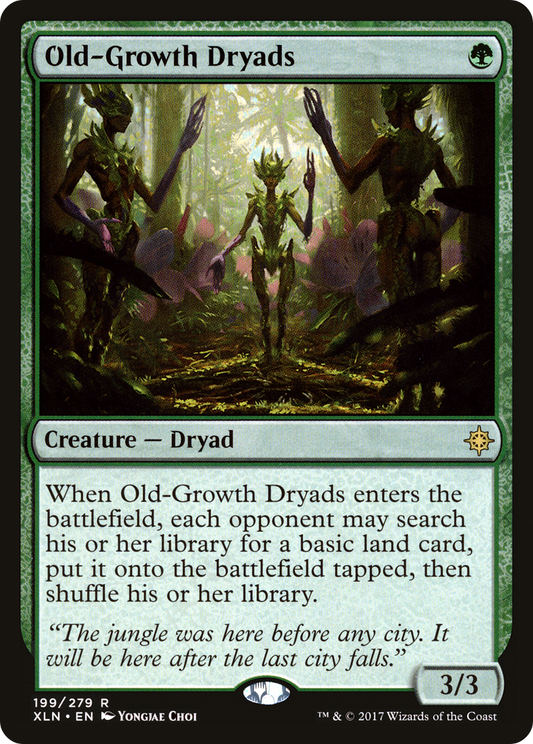 Old-Growth Dryads (XLN-199) (Foil)