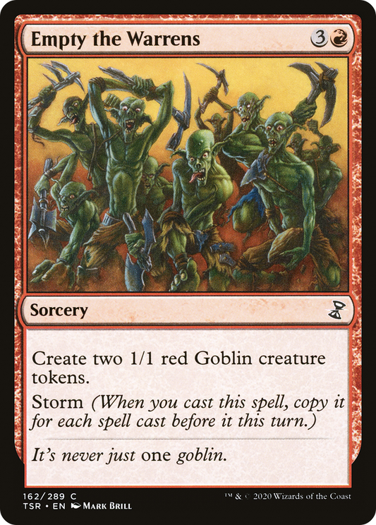 Empty the Warrens (TSR-162) (Foil)