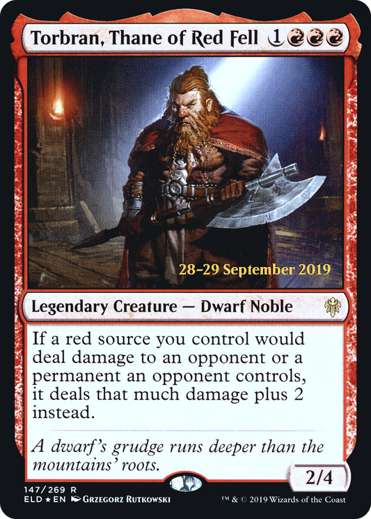Torbran, Thane of Red Fell (PRE-147S) (Foil)