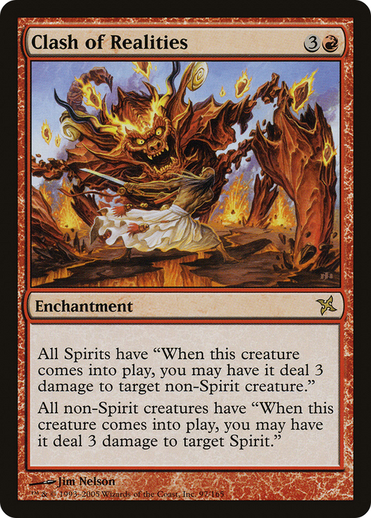 Clash of Realities (BOK-097) (Foil)