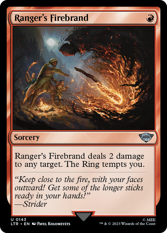 Ranger's Firebrand (LTR-143) (Foil)