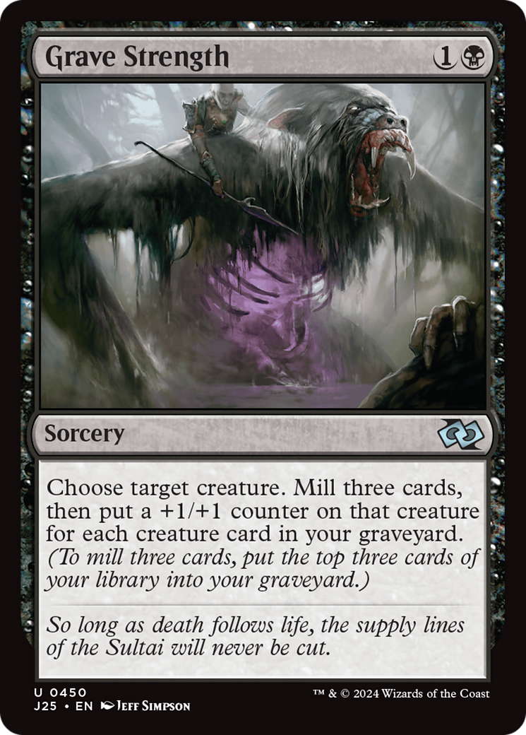 Grave Strength (J25-450)