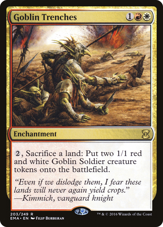 Goblin Trenches (EMA-203) (Foil)
