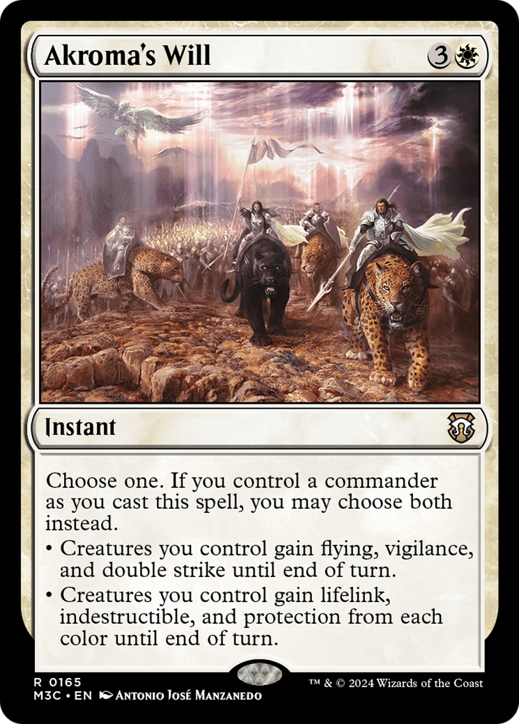 Akroma's Will (M3C-165)