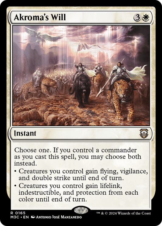 Akroma's Will (M3C-165)