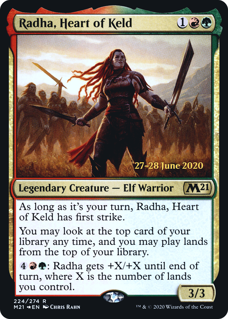 Radha, Heart of Keld (PRE-224S) (Foil)