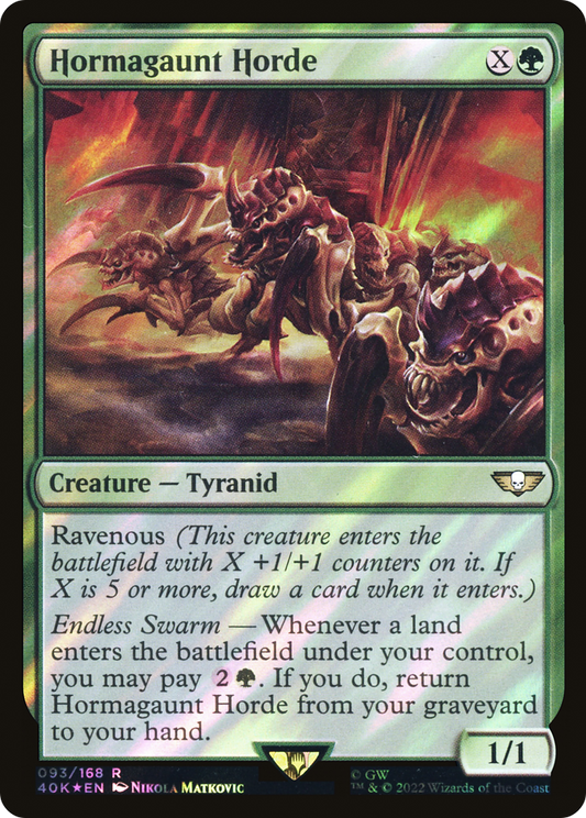 Hormagaunt Horde (40K-93★) (Surge Foil)
