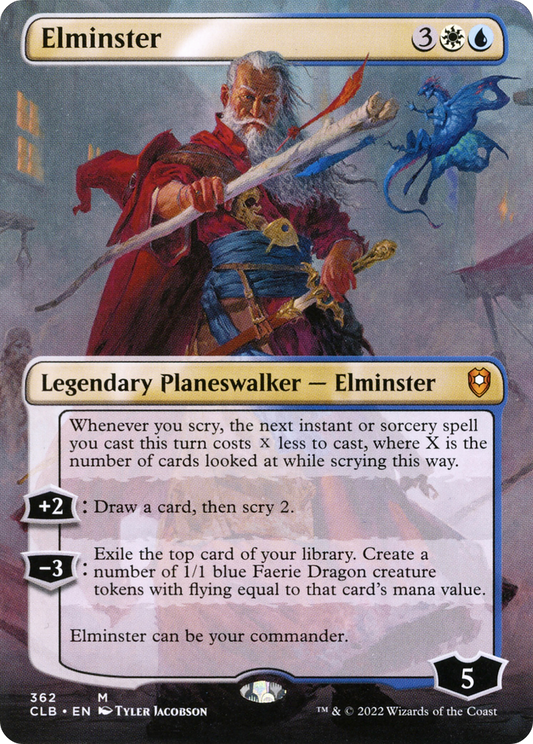 Elminster (CLB-362) (Borderless) (Foil)