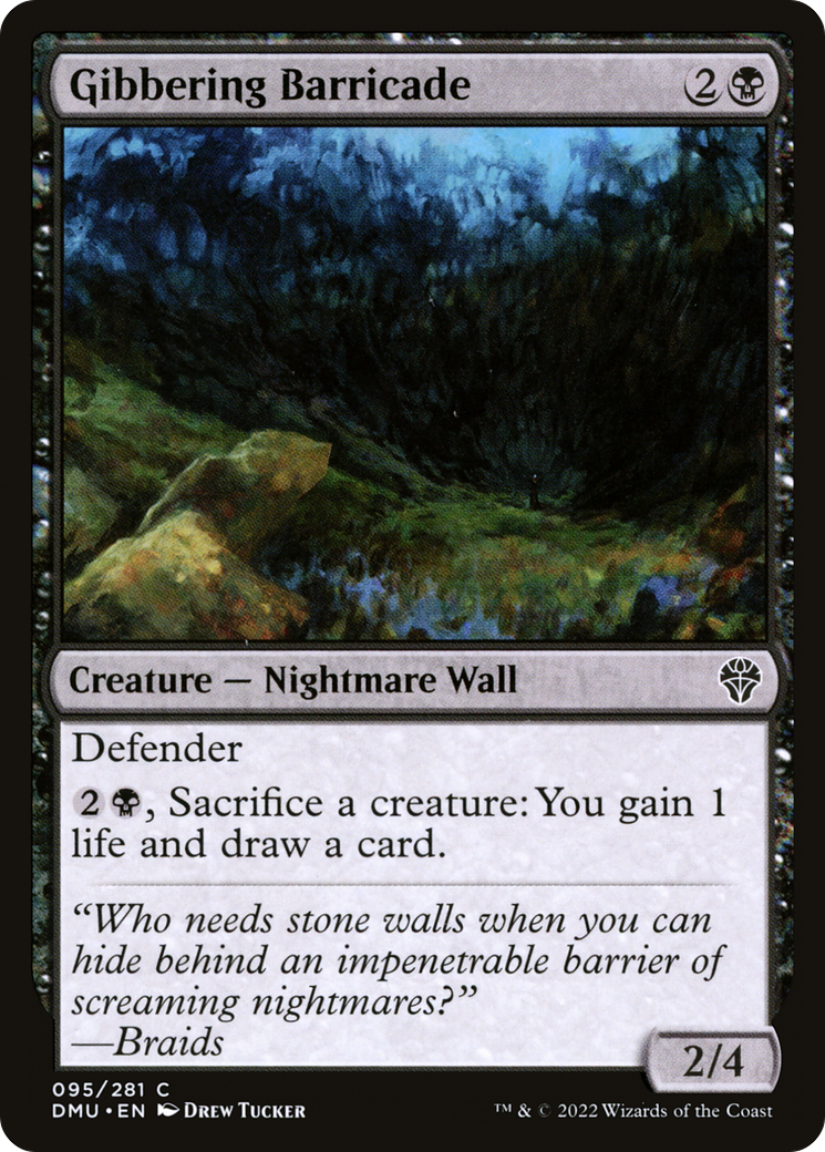 Gibbering Barricade (DMU-095)
