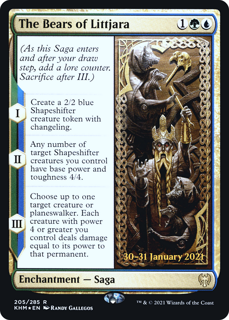 The Bears of Littjara (PRE-205S) (Foil)