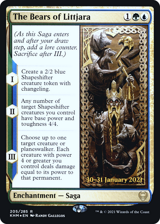 The Bears of Littjara (PRE-205S) (Foil)