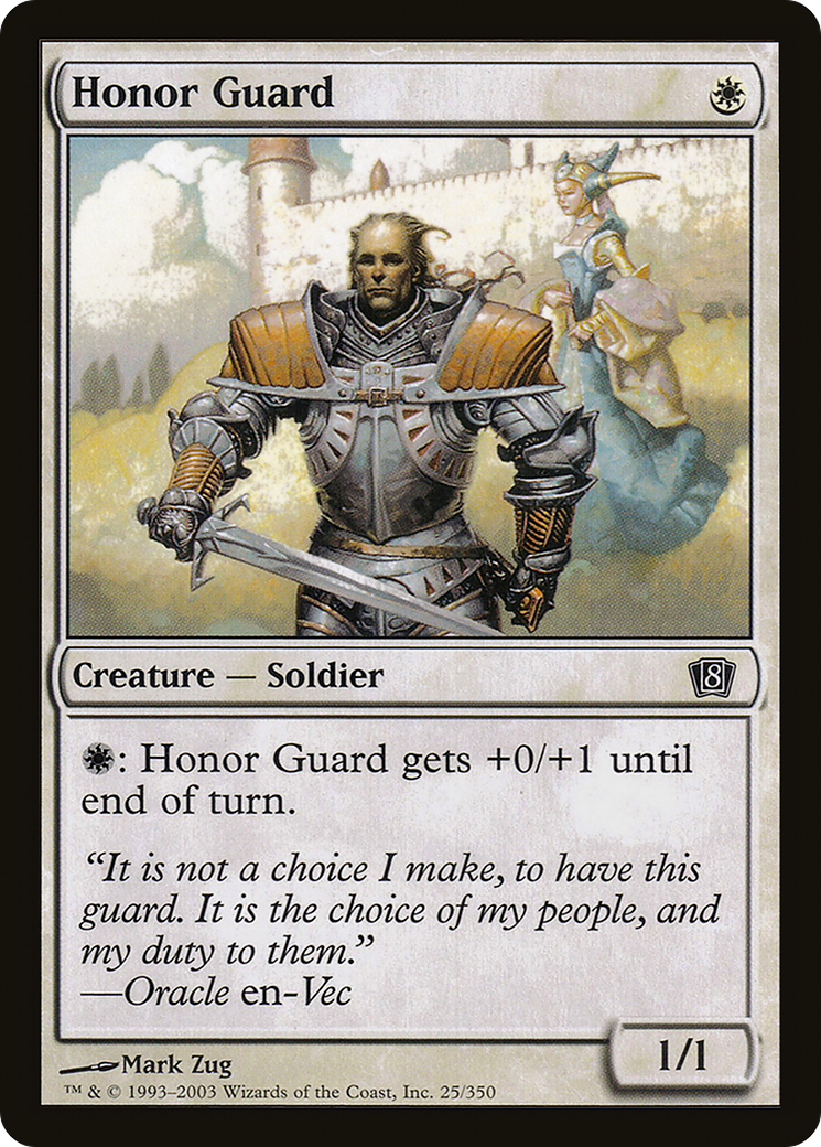 Honor Guard (8ED-25★) (Foil)