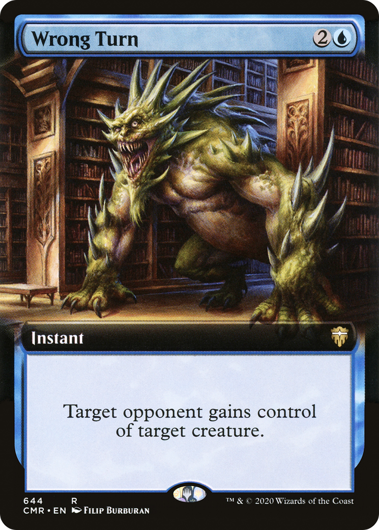 Wrong Turn (CMR-644) (Extended Art) (Foil)