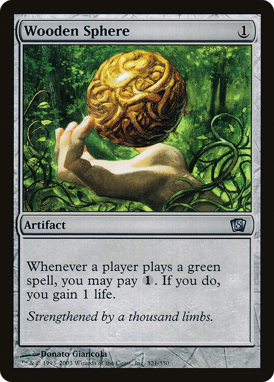 Wooden Sphere (8ED-321★) (Foil)
