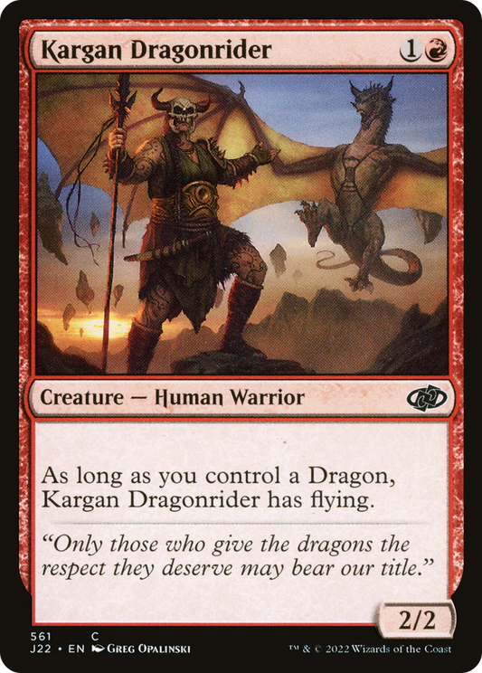 Kargan Dragonrider (J22-561)