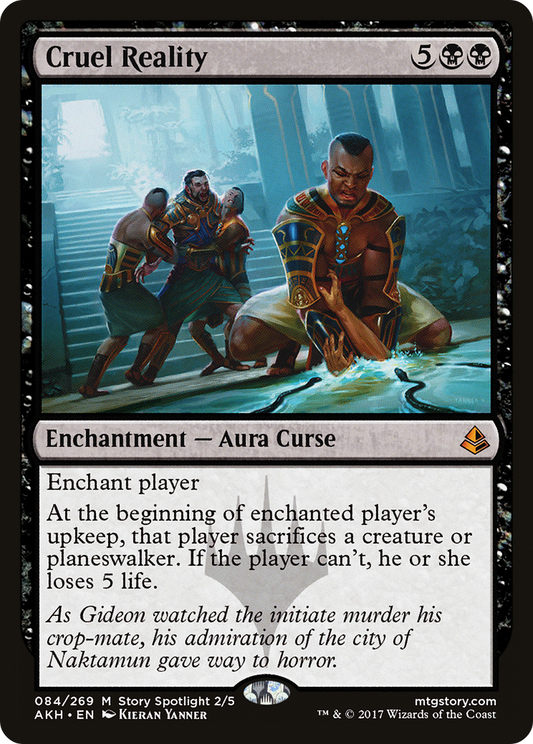Cruel Reality (AKH-084) (Foil)