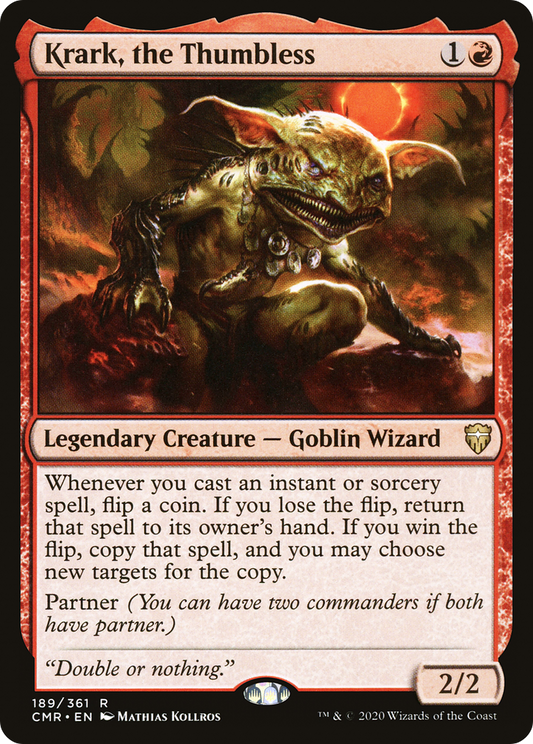 Krark, the Thumbless (CMR-189)