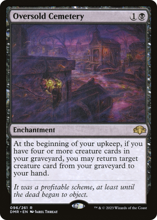 Oversold Cemetery (DMR-096) (Foil)